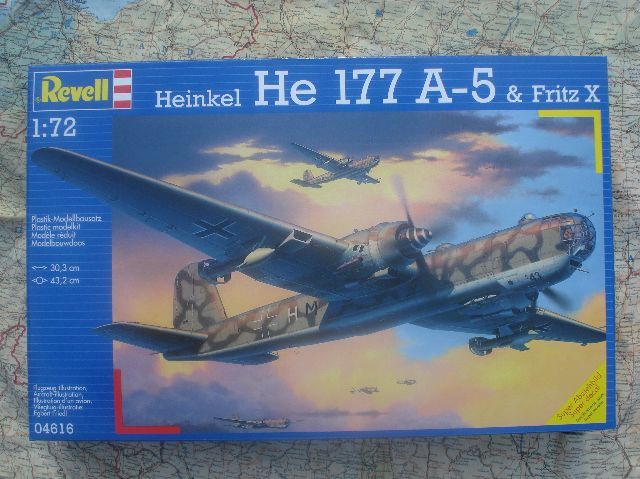 Revell 04616 Heinkel He177 A-5 & Fritz X